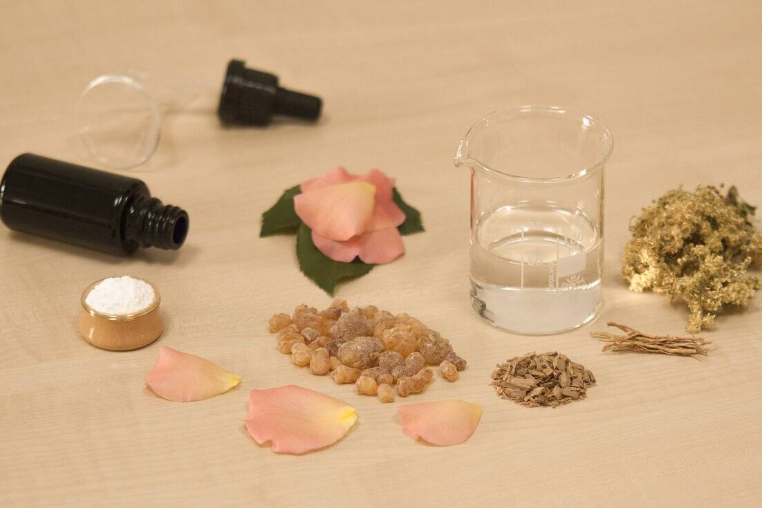 creating perfume 