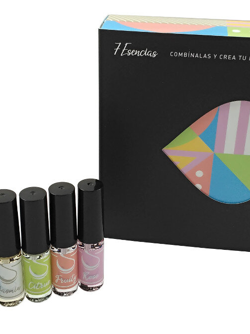 kit perfumes beyou siete esencias