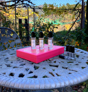 la sensualidad de la fragancia