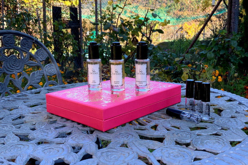 la sensualidad de la fragancia