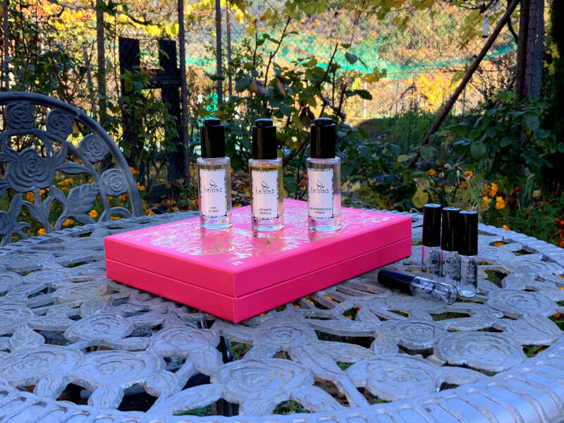 la sensualidad de la fragancia